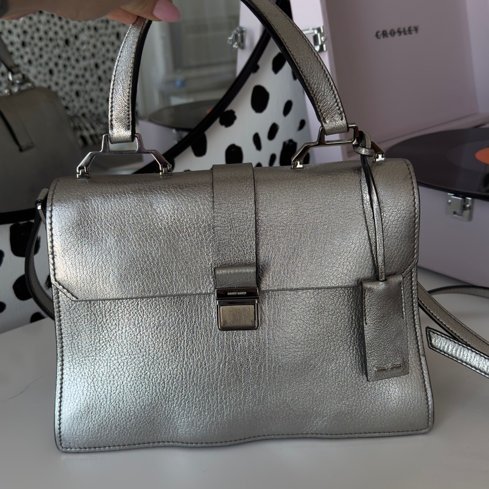 Miu Miu Cromo Madras Bandoliera Shoulder Bag